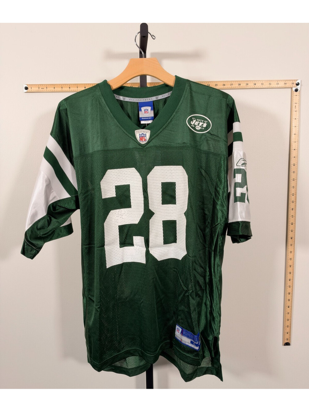 Reebok On Field Curtis Martin New York Jets Jersey  Men L